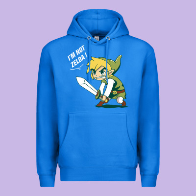 I’m Not Zelda Premium Hoodie Designed By Artisfamous