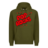 Army Green pop rocks Premium Hoodie - artisFamous