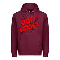 Burgundy pop rocks Premium Hoodie - artisFamous