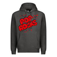 Charcoal Heather pop rocks Premium Hoodie - artisFamous