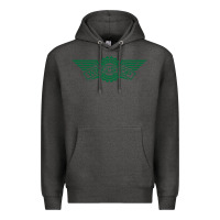 Charcoal Heather wingstop Premium Hoodie - artisFamous