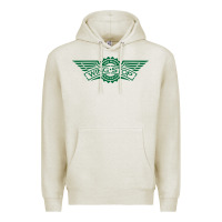 Oatmeal Heather wingstop Premium Hoodie - artisFamous