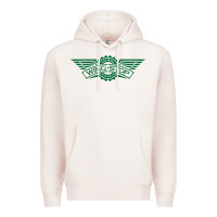 Pale Pink wingstop Premium Hoodie - artisFamous