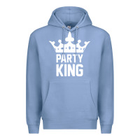 Colony Blue party king Premium Hoodie - artisFamous