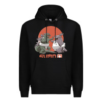 Black sumo pop Premium Hoodie - artisFamous