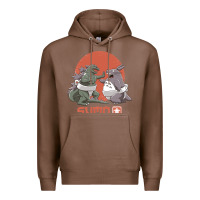 Chestnut sumo pop Premium Hoodie - artisFamous