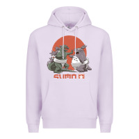 Lilac sumo pop Premium Hoodie - artisFamous