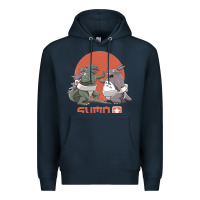 Navy sumo pop Premium Hoodie - artisFamous