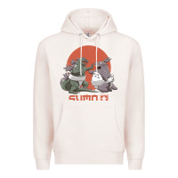 Pale Pink sumo pop Premium Hoodie - artisFamous