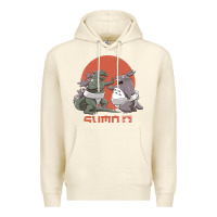 Sandshell sumo pop Premium Hoodie - artisFamous