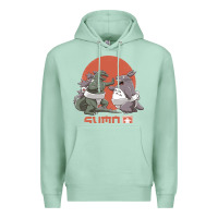 Seafoam sumo pop Premium Hoodie - artisFamous