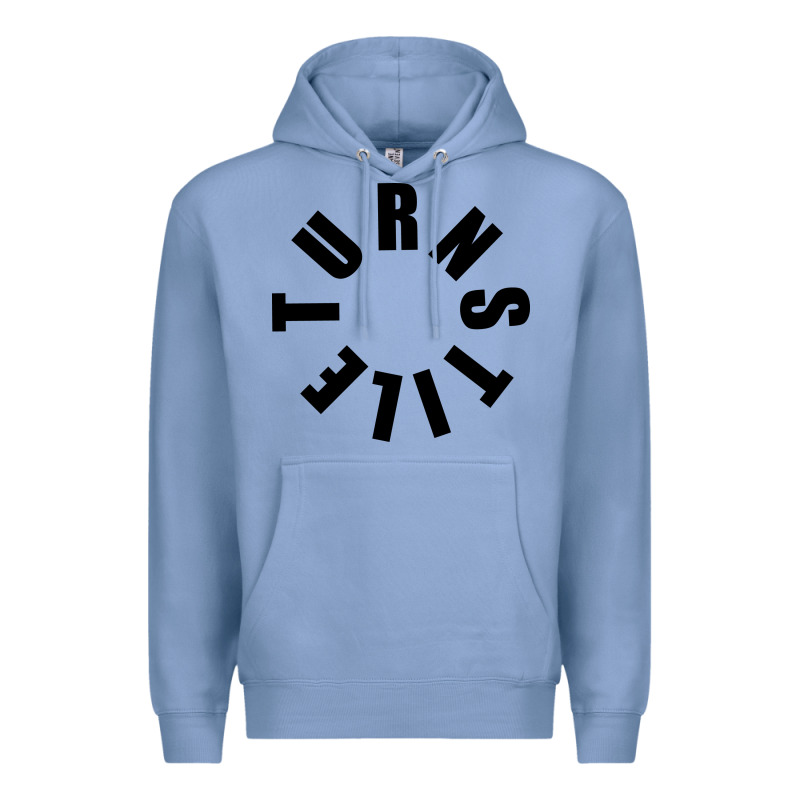 Turnstile Black On White Premium Hoodie by artisFamous | Teevron
