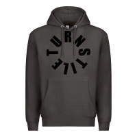 Smoke TURNSTILE BLACK ON WHITE Premium Hoodie - artisFamous
