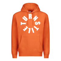 Carrot TURNSTILE WHITE ON BLACK. Premium Hoodie - artisFamous