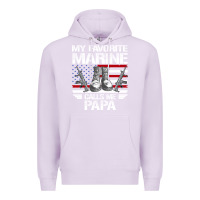 Lilac marine papa, gifts my favorite marine calls me pa pa military mother Premium Hoodie - artisFamous