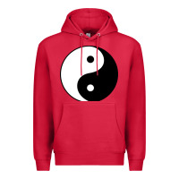 Cardinal Yin and yang Premium Hoodie - artisFamous