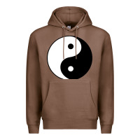 Chestnut Yin and yang Premium Hoodie - artisFamous