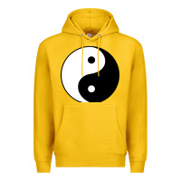 Lemon Yin and yang Premium Hoodie - artisFamous