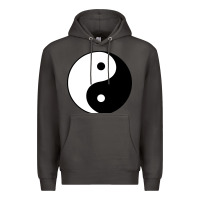 Smoke Yin and yang Premium Hoodie - artisFamous