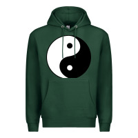 Sports Green Yin and yang Premium Hoodie - artisFamous