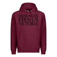 Burgundy gradarius firmus victoria Premium Hoodie - artisFamous