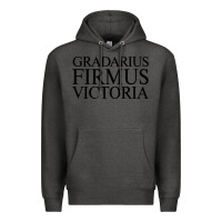 Charcoal Heather gradarius firmus victoria Premium Hoodie - artisFamous