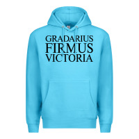 Ocean Blue gradarius firmus victoria Premium Hoodie - artisFamous