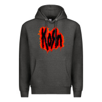 Charcoal Heather vintage kor'n Premium Hoodie - artisFamous