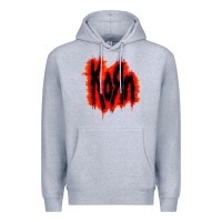 Heather Grey vintage kor'n Premium Hoodie - artisFamous