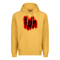 Mustard vintage kor'n Premium Hoodie - artisFamous