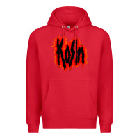 Red vintage kor'n Premium Hoodie - artisFamous