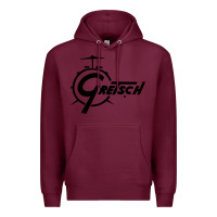 Burgundy gretsch Premium Hoodie - artisFamous