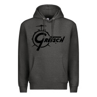 Charcoal Heather gretsch Premium Hoodie - artisFamous