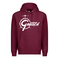 Burgundy gretsch Premium Hoodie - artisFamous