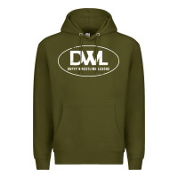 Army Green heels wrestling dwl Premium Hoodie - artisFamous