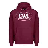 Burgundy heels wrestling dwl Premium Hoodie - artisFamous