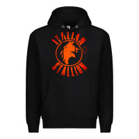 Black italian stallion Premium Hoodie - artisFamous