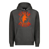 Charcoal Heather italian stallion Premium Hoodie - artisFamous
