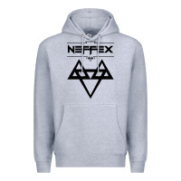 Heather Grey neffex Premium Hoodie - artisFamous