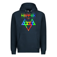Navy neffex Premium Hoodie - artisFamous