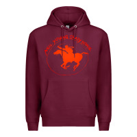 Burgundy neil young Premium Hoodie - artisFamous