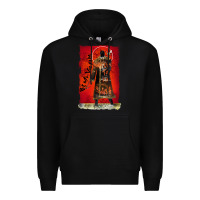 Black vintage candyman be my victim halloween Premium Hoodie - artisFamous