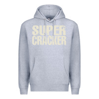 Heather Grey super cracker Premium Hoodie - artisFamous