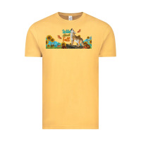 Vintage Mustard Wild About Fall Coyote Vintage Tee - LillyAllenDesigns