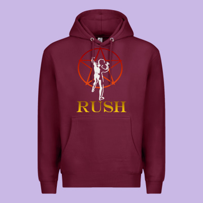 Rush Vintage Starman Unisex Premium Hoodie Designed By Artisfamous