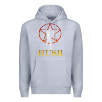 Heather Grey rush vintage starman unisex Premium Hoodie - artisFamous