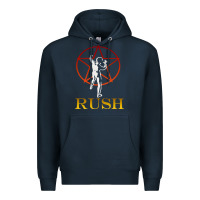 Navy rush vintage starman unisex Premium Hoodie - artisFamous