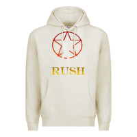 Oatmeal Heather rush vintage starman unisex Premium Hoodie - artisFamous