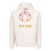 Pale Pink rush vintage starman unisex Premium Hoodie - artisFamous