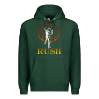 Sports Green rush vintage starman unisex Premium Hoodie - artisFamous